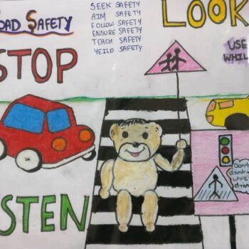 Grade-6_road-safety-Poster_Ishika